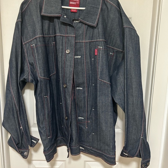 VINTAGE FUBU FAT ALBERT denim jacket 2X - Picture 5 of 5